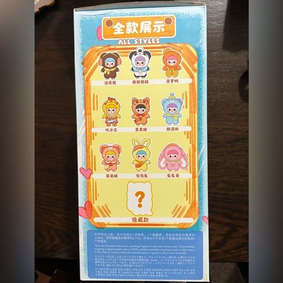 Joymiya Sweet Fun Gourmet World 400% Plush Blind Box Confirmed Baggy Bunny - Picture 8 of 15